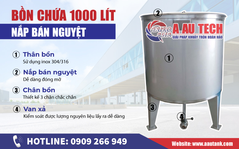 Bồn chứa 1000 lít