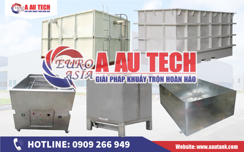 Các loại bồn chứa dung dịch chữ nhật