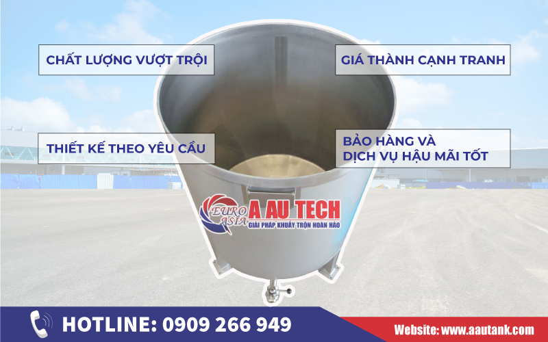 Bồn chứa thực phẩm 700 lít