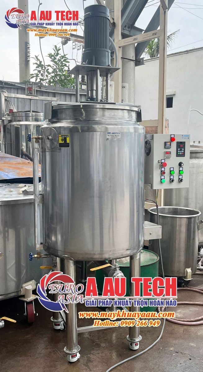 bồn khuấy gia nhiệt 300 lít