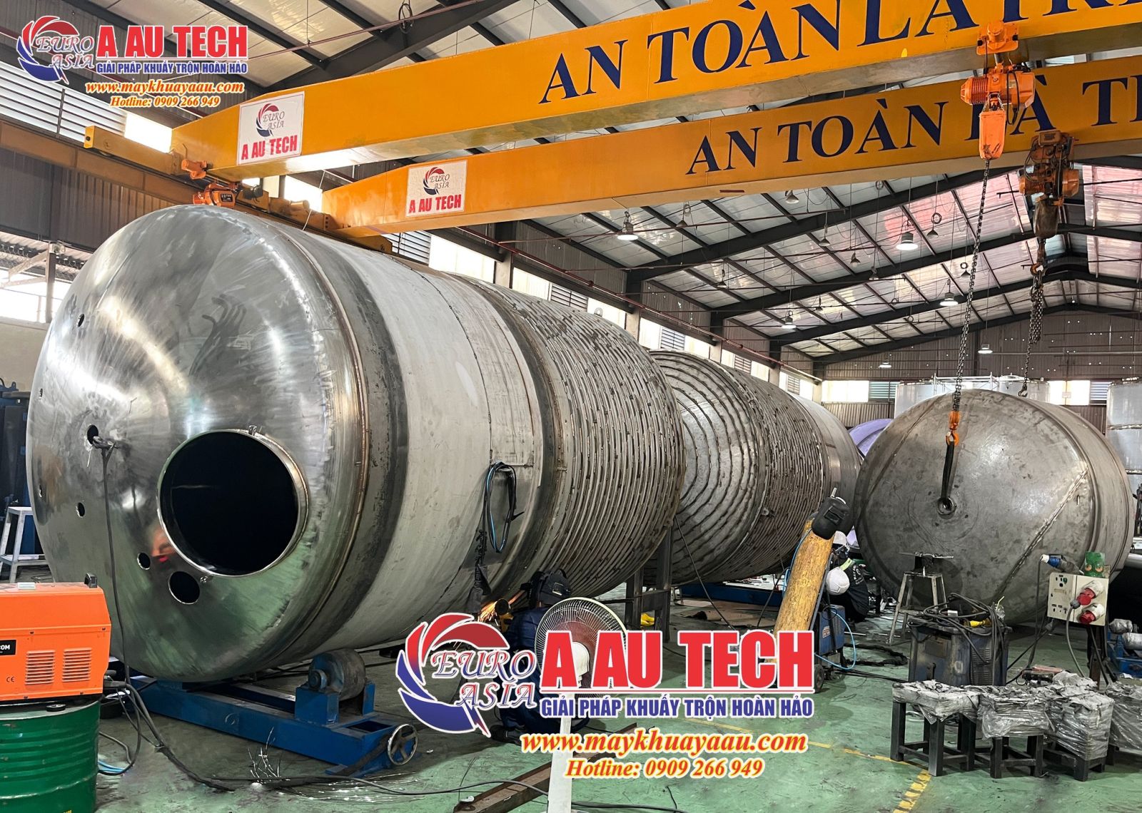 bồn khuấy thực phẩm công nghiệp