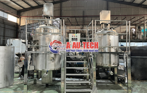bồn khuấy gia nhiệt thực phẩm