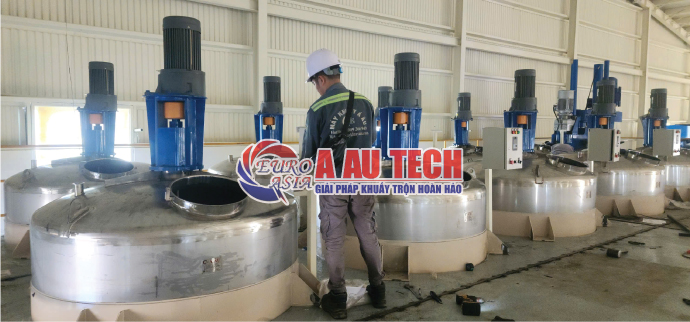 hệ thống sản xuất sơn