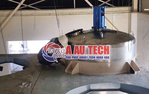 Bồn khuấy sơn 5 tấn