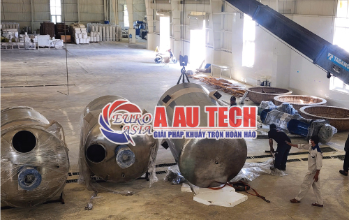 Bồn khuấy sơn 5 tấn