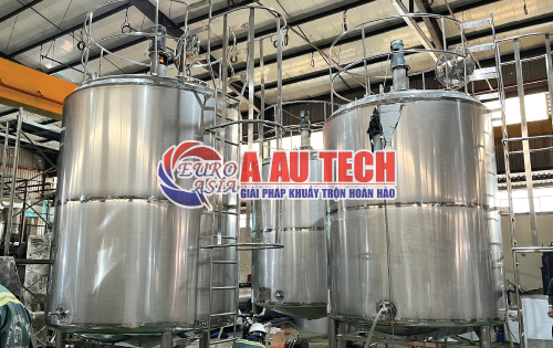bồn khuấy giữ nhiệt 8000L