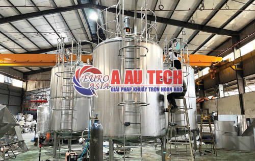 bồn khuấy giữ nhiệt 8000L