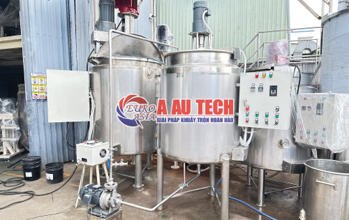 bồn khuấy gia nhiệt thực phẩm