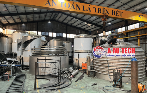 Bồn khuấy gia nhiệt 18 khối