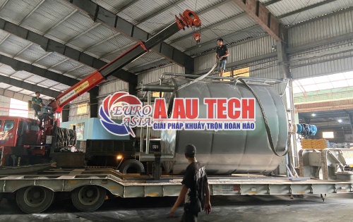 bồn khuấy gia nhiệt keo 18 khối