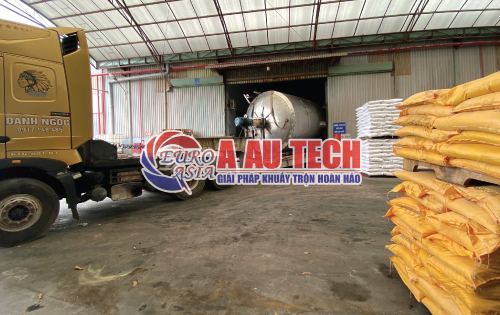 bồn khuấy gia nhiệt keo 18 khối