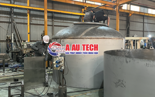 Bồn khuấy gia nhiệt 18 khối