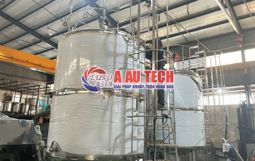 Bồn khuấy giữ nhiệt 8000 lít