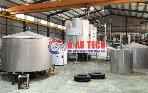 bồn khuấy thực phẩm 8000L