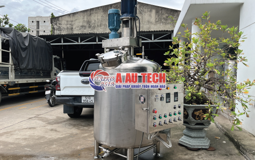 Bồn khuấy nhũ hóa mỹ phẩm