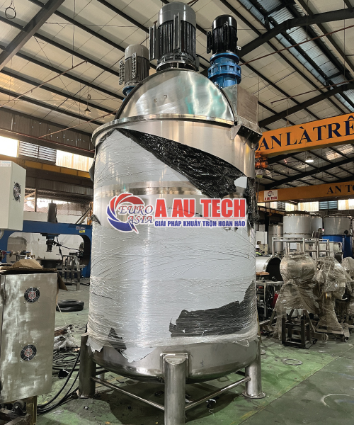 bồn nhũ hóa inox