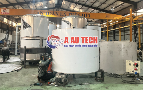 Gia công bồn chứa, bồn khuấy