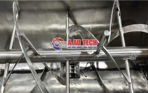 Máy trộn nằm ngang 1000L đóng bao vít tải 