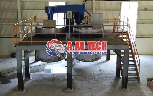 máy khuấy sơn tốc độ cao 215Hp