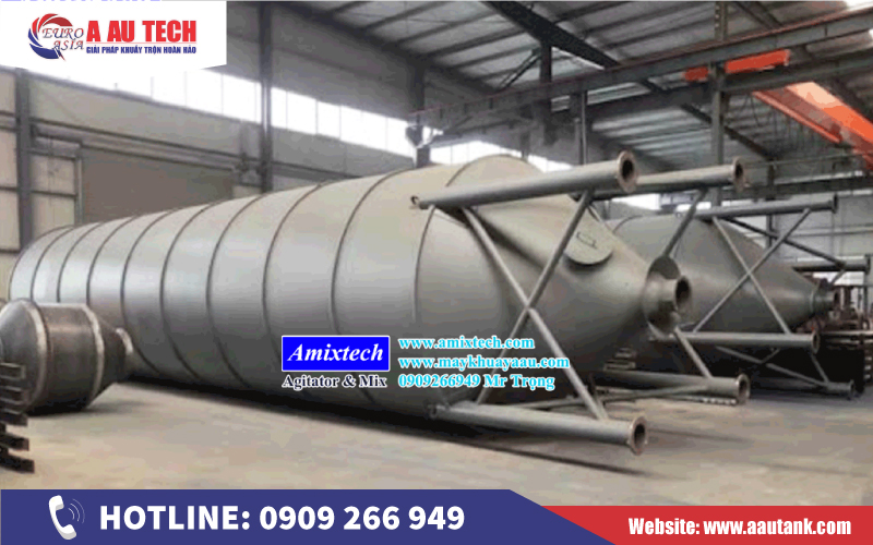 Silo được ứng dụng trong ngành thủy sản, thực phẩm, hóa chất