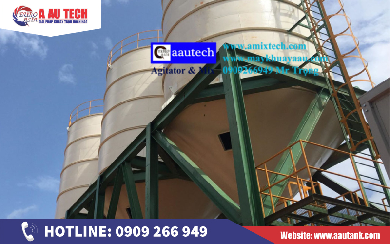 Các loại bồn chứa silo phổ biến hiện nay