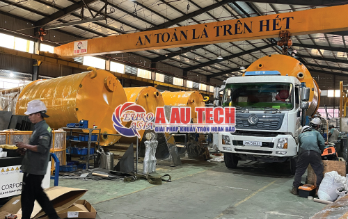 Silo chứa nguyên liệu 20 tấn