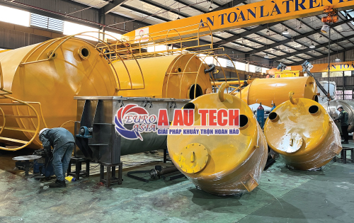 Silo chứa nguyên liệu 20 tấn