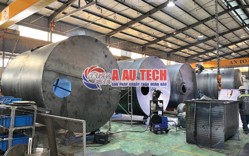 Silo chứa bột xây dựng