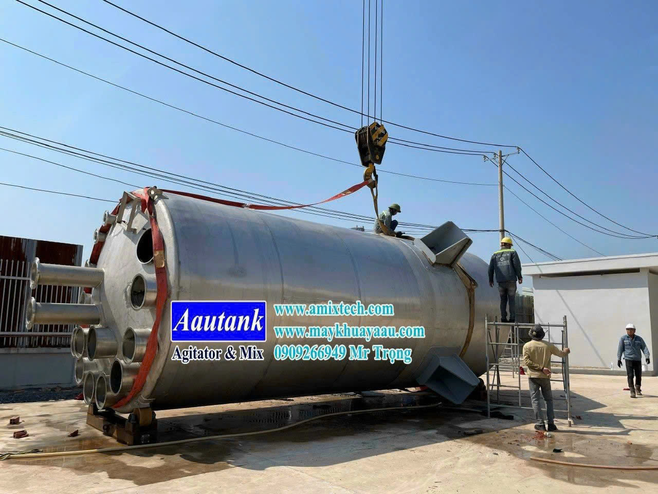 silo chứa thức ăn chăn nuôi