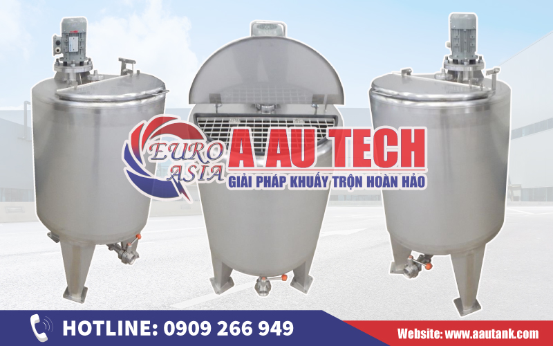 Tank khuấy hệ kín thực phẩm