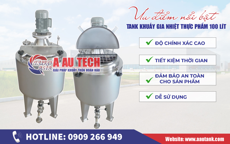 Tank khuấy thực phẩm