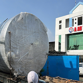 Thành công bàn giao bồn chứa công nghiệp 58 khối phục vụ sản xuất quy mô lớn
