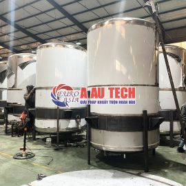 Sản xuất bồn chứa inox công nghiệp chất lượng cao tại Á Âu