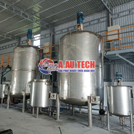 Lắp đặt, hướng dẫn vận hành bồn khuấy nước rửa chén