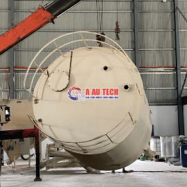 Gia công silo chứa 30 tấn cho dây chuyền sản xuất tự động