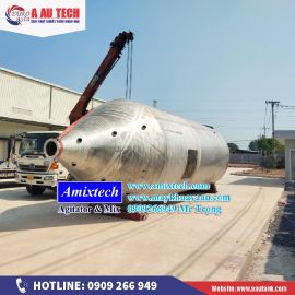 Dự án silo chứa bột 65 khối cho khách ở Bình Chánh